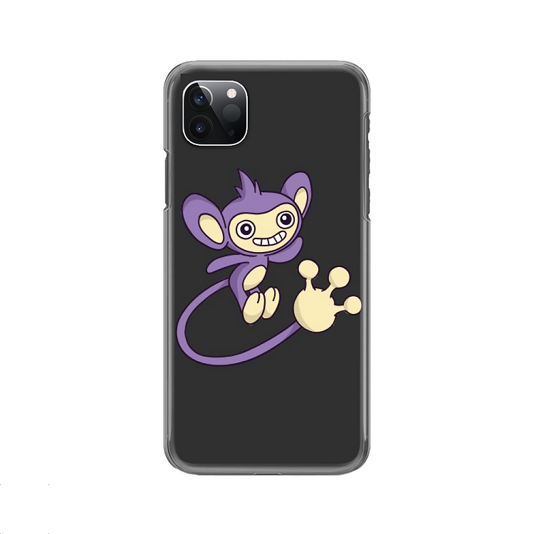 Adorable Purple Monkey Aipom, Pokemon iPhone Case