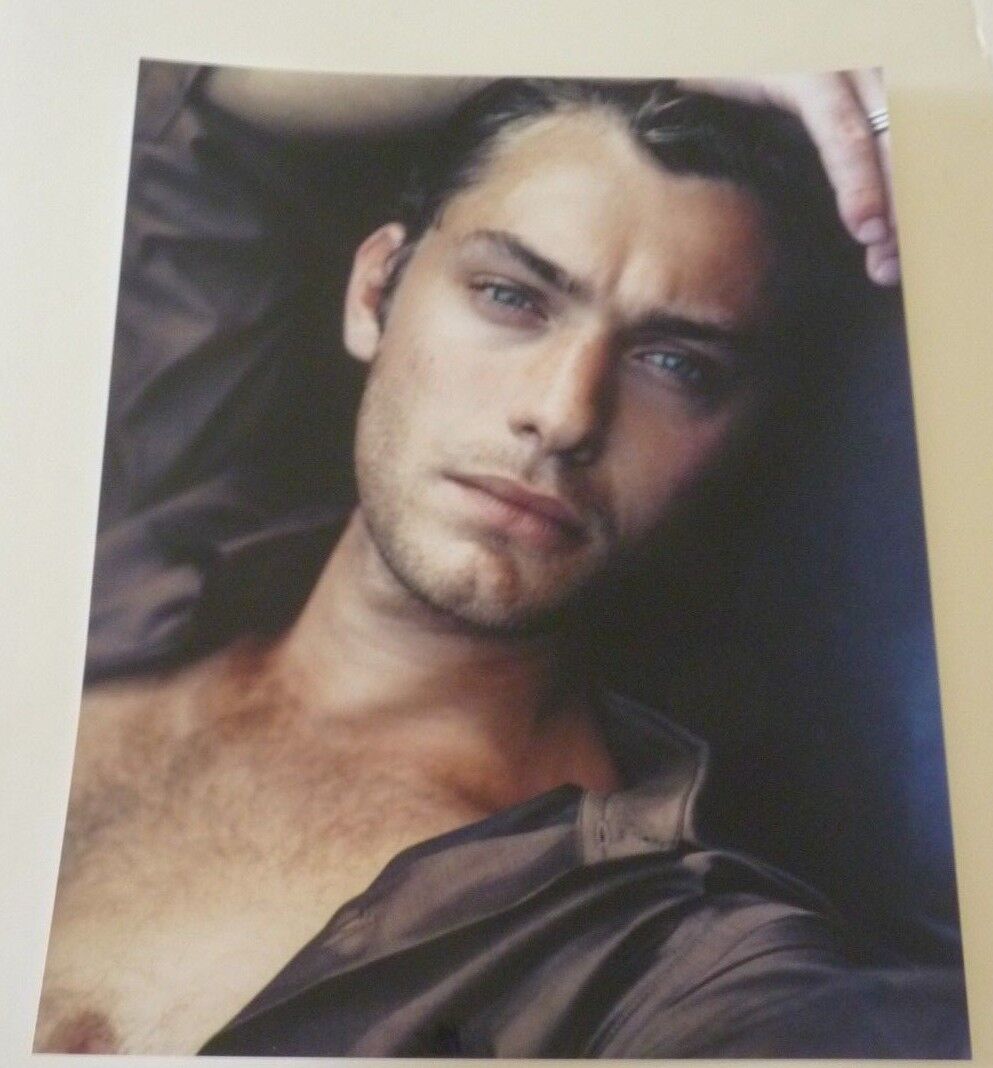 Jude Law Actor Sexy 8x10 Color Promo Photo Poster painting #2