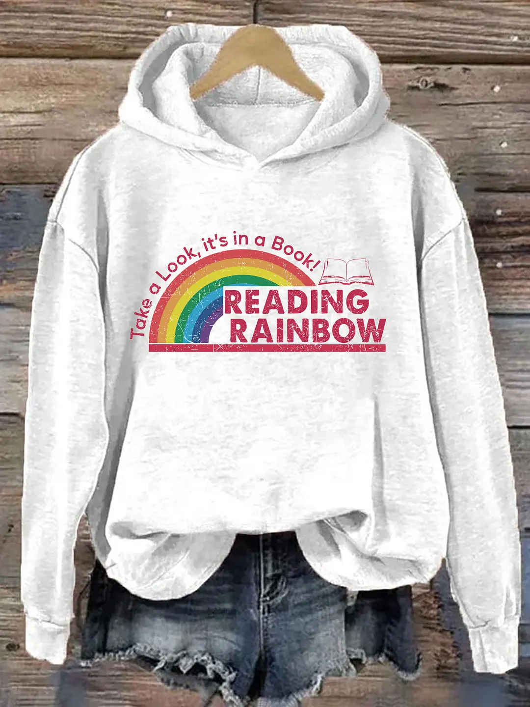 Reading Rainbow Hoodie