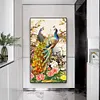 【Clearance Sale】(Big Size) Golden Peafowl - Full Round Diamond Painting 40*80cm