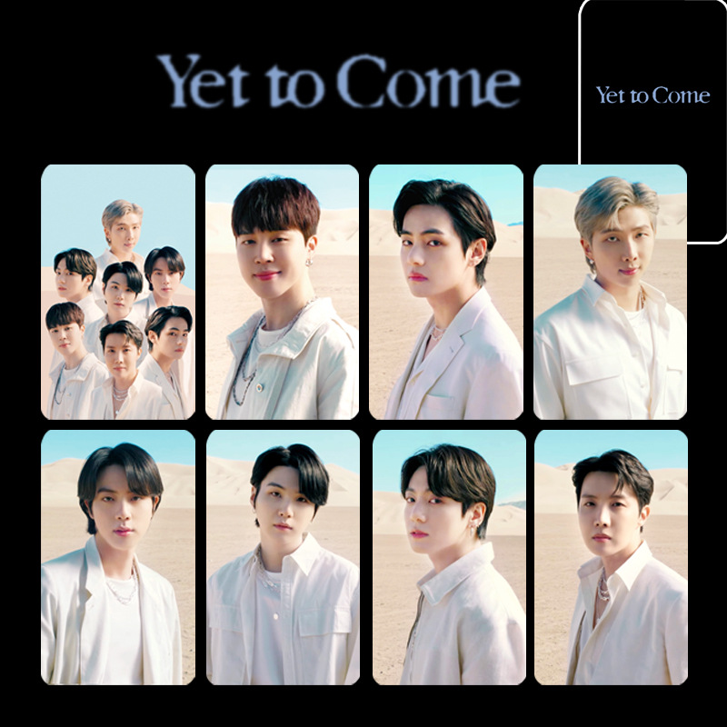 BTS Yet To Come Postcards 8 Pcs