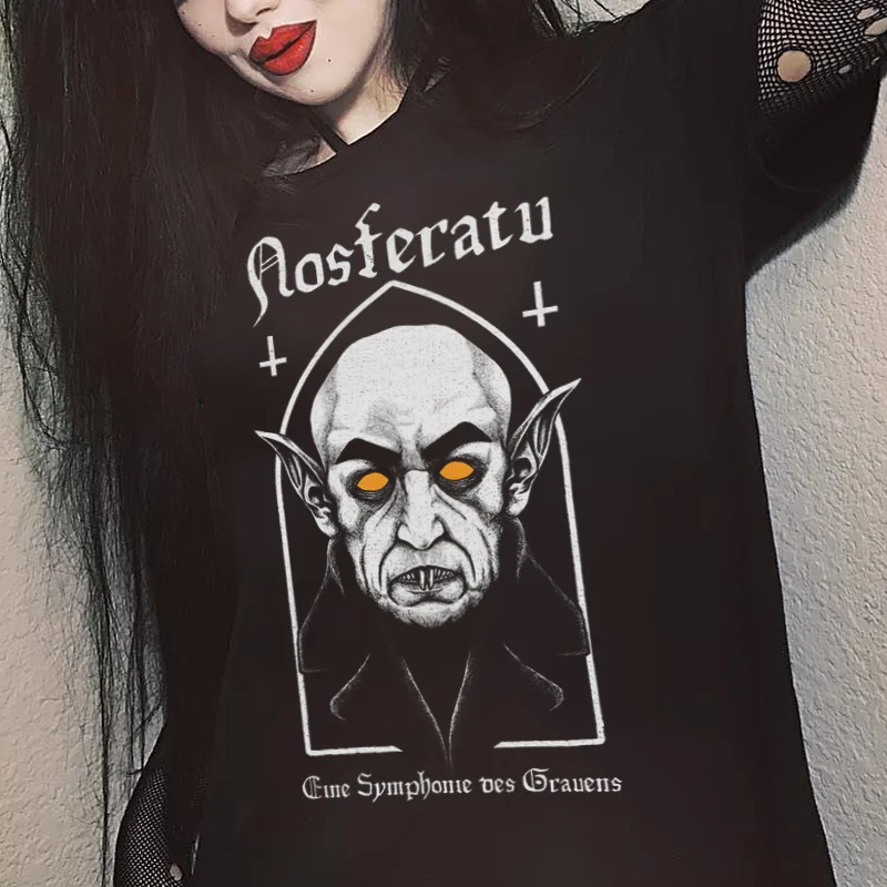 Nosferatu Printed Woman Casual T-shirt -  