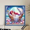 Disney-Princess Ariel-18CT Stamped Cross Stitch 30*30cm/11.81*11.81in tapestrymarket