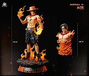 PRE-ORDER DREAM STUDIO - One Piece Portgas·D· Ace 1/3 BUST GK Statue