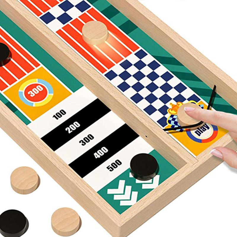 Party Game - Interactive Wooden Bouncing Chess