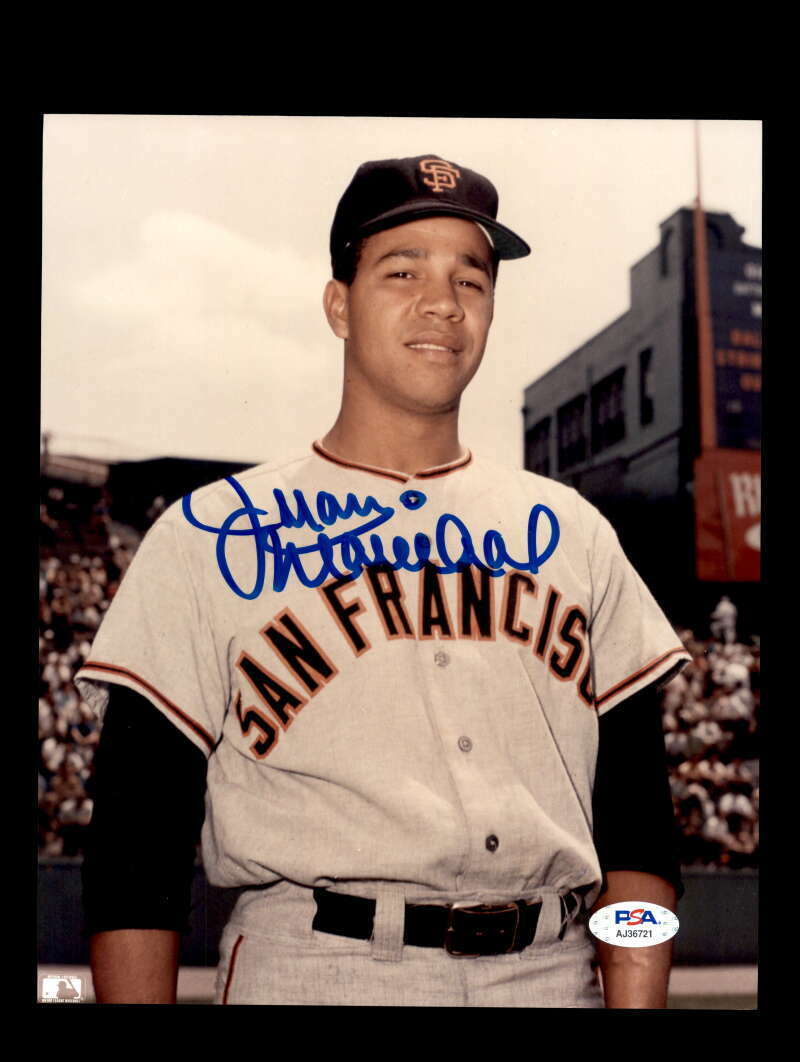 Juan Marichal PSA DNA Coa Signed 8x10 Photo Poster painting Autograph 2