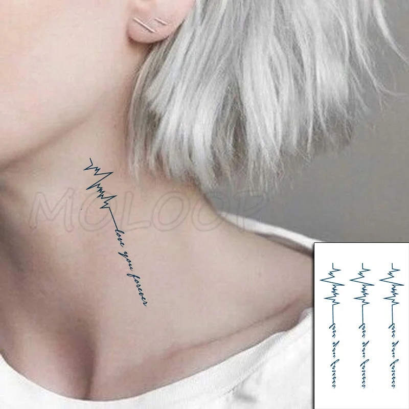 Waterproof Temporary Tattoo Stickers Chinese Character Win Every Exam Small Size Tatto Flash Tatoo Fake Tattoos for Man Women