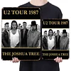 U2 - Vintage Metal Signs - 20*30cm/30*40cm - Music