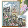 Morning In Paris-14CT Stamped Cross Stitch 29*41cm/11.42*16.14in tapestrymarket