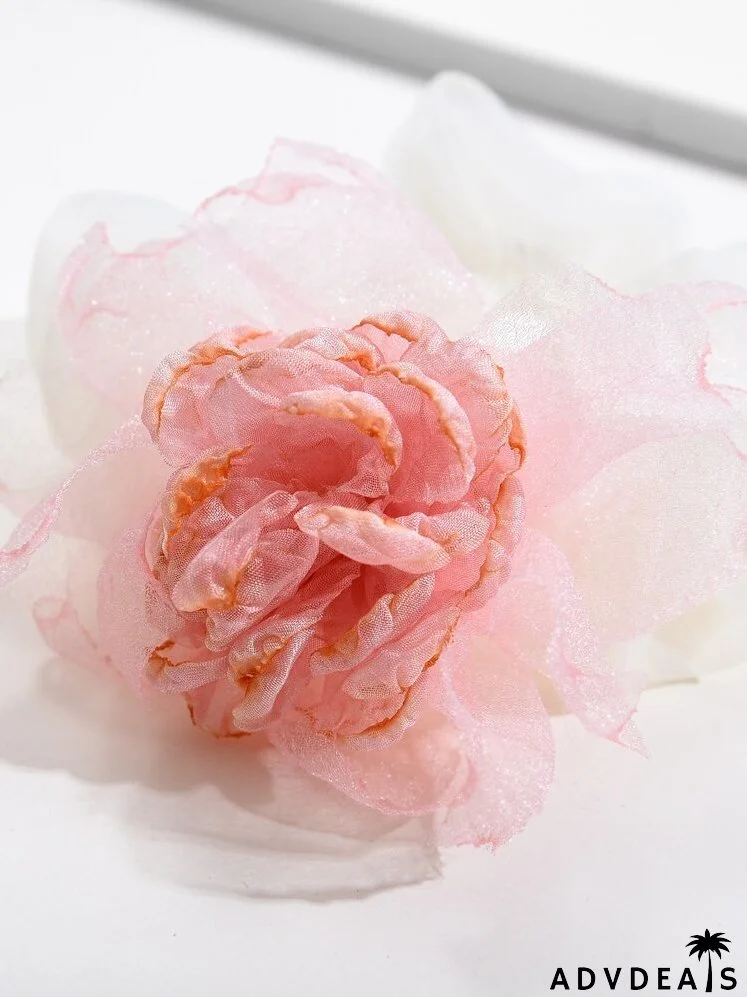 Flower Decor Hair Tie