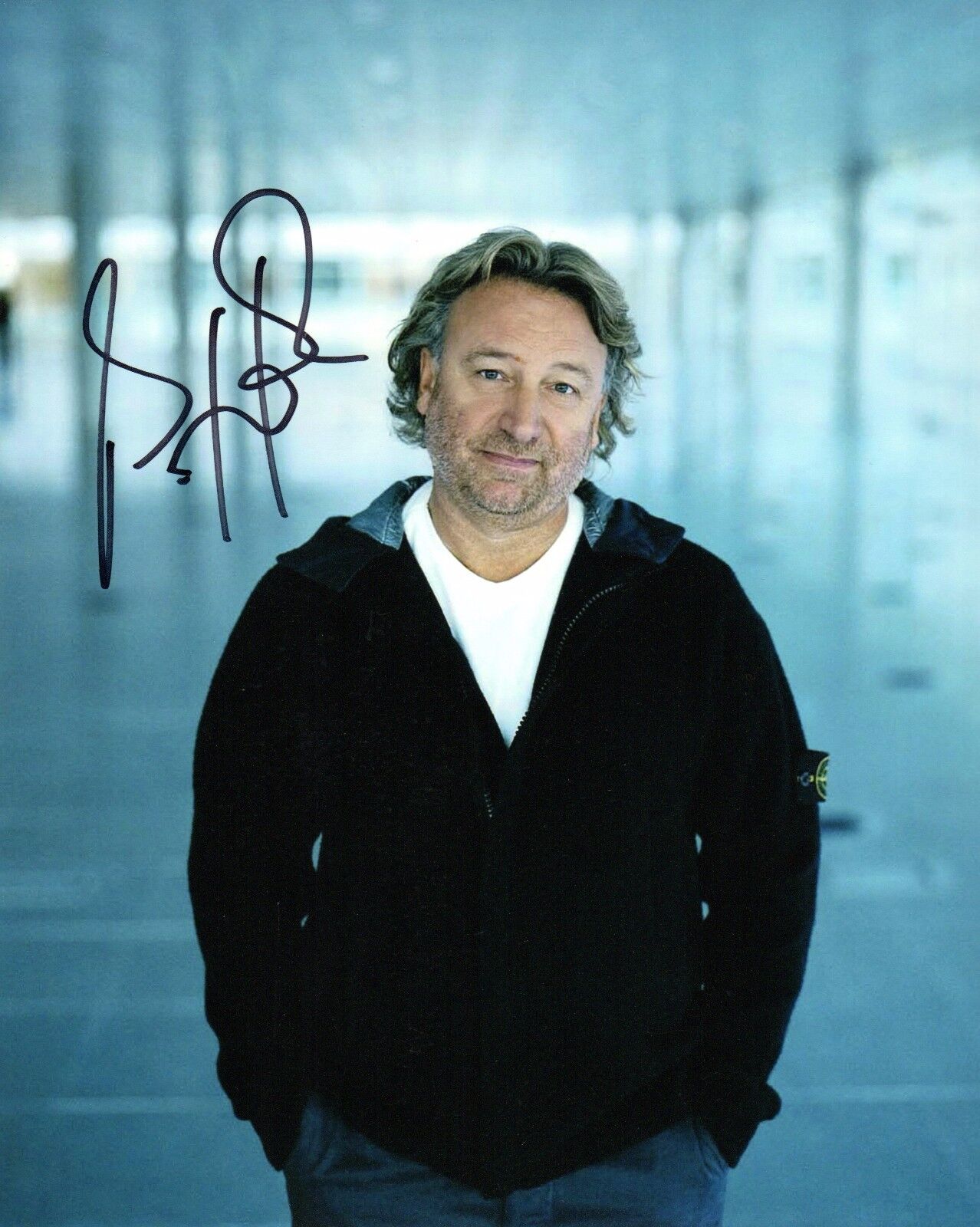 GFA New Order Rock Star * PETER HOOK * Signed 8x10 Photo Poster painting AD6 COA