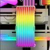 COOLMOON Light Strip 8Pin/24Pin ARGB Power Supply Decorative Line 5V Sync Replacement Multifunctional DIY for Power Supply Unit