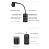 Instrument Microphone Adjustable Clip-On Pickup High-Fidelity Violin Performance Wireless Microphone Rechargeable Professional Sound Pickup for Violin Saxophone Brass Wind Instruments