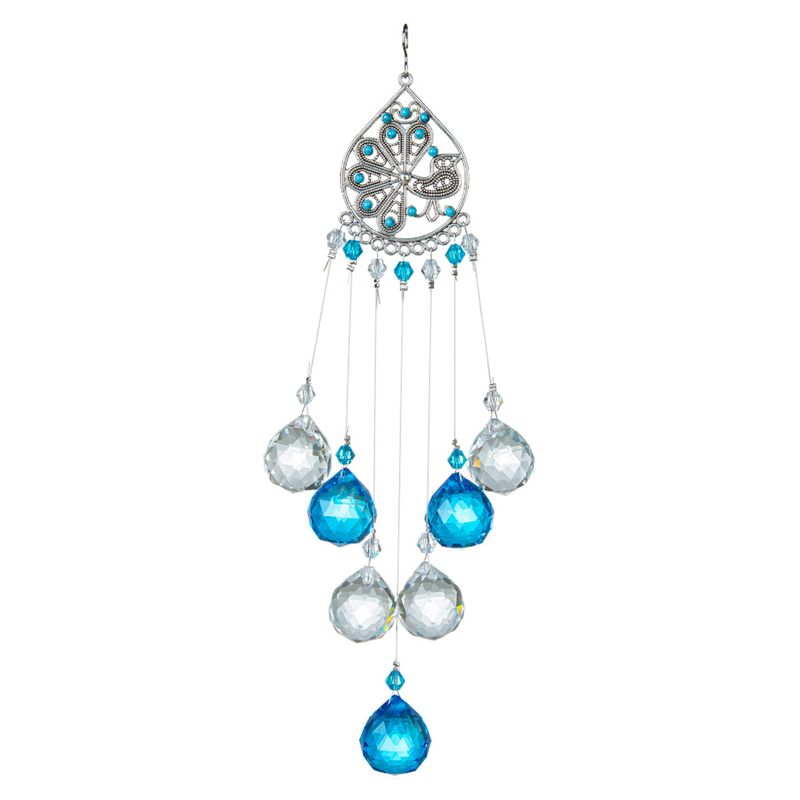

Peafowl - Art Crystal Suncatcher, 501 Original