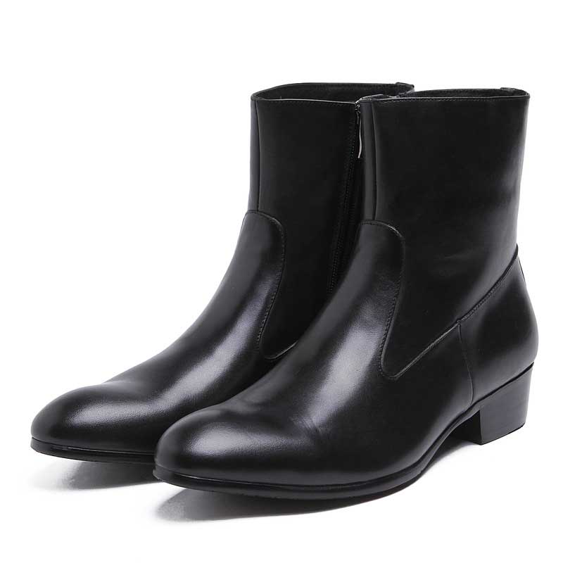 Mens Black Dress Boots Free Shipping