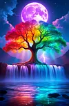 Luxury AB Velvet Diamond Painting Kit - Tree of Life