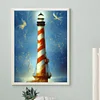 Diamond Painting-DIY Full Round Drill Lighthouse