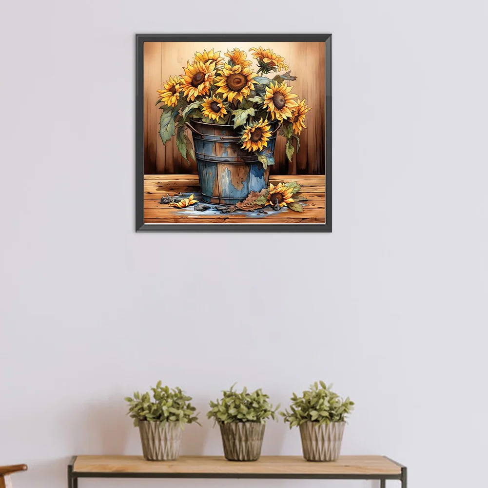 DIY Paint By Number 40*40cm - Sunflower