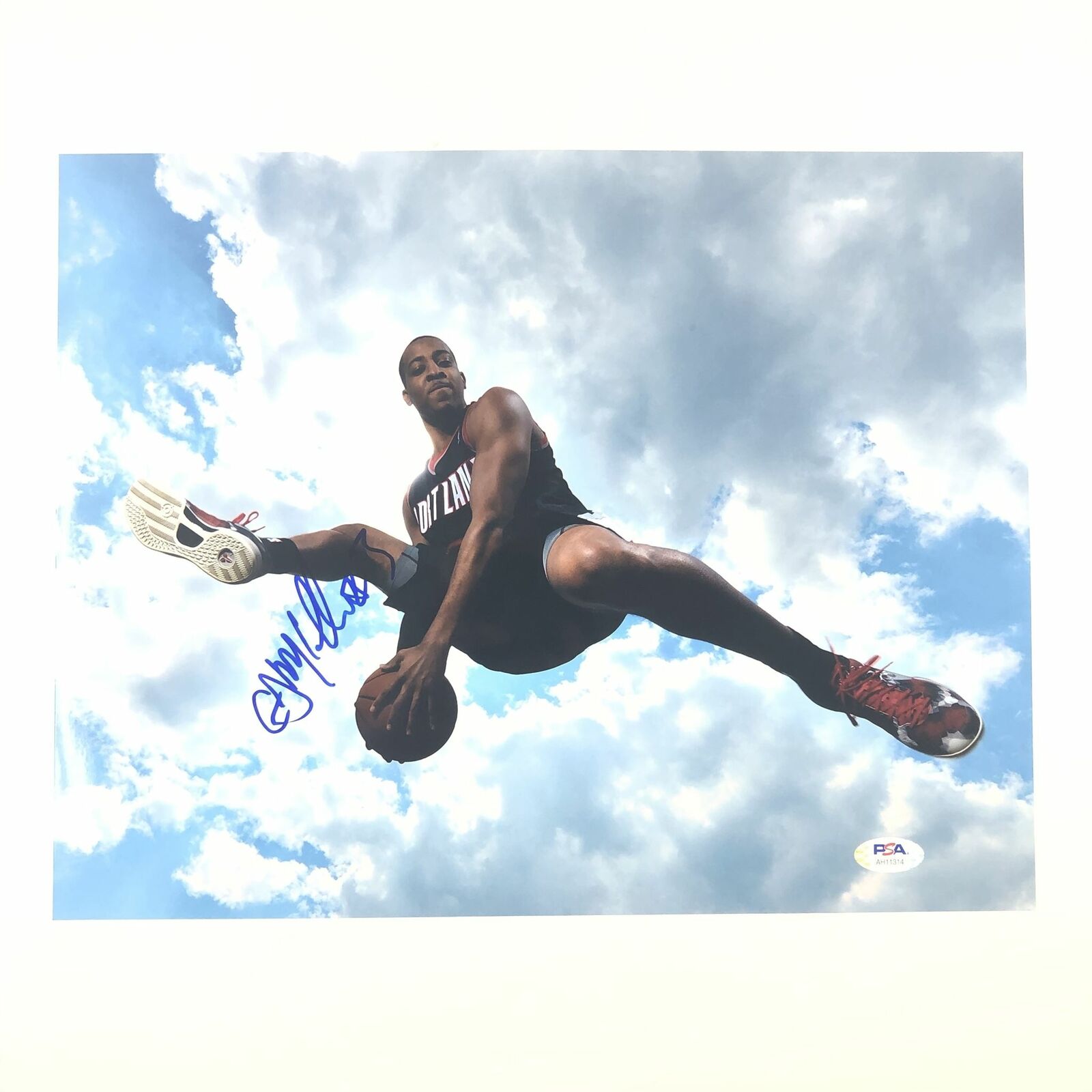 CJ McCollum signed 11x14 Photo Poster painting PSA/DNA Portland Trailblazers Autographed