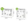 🔥Best-seller mondial🍗 Offre &agrave; dur&eacute;e limit&eacute;e ! Achetez-en 3, obtenez-en 2 gratuits🥦Sacs de conservation refermables en aluminium r&eacute;utilisables