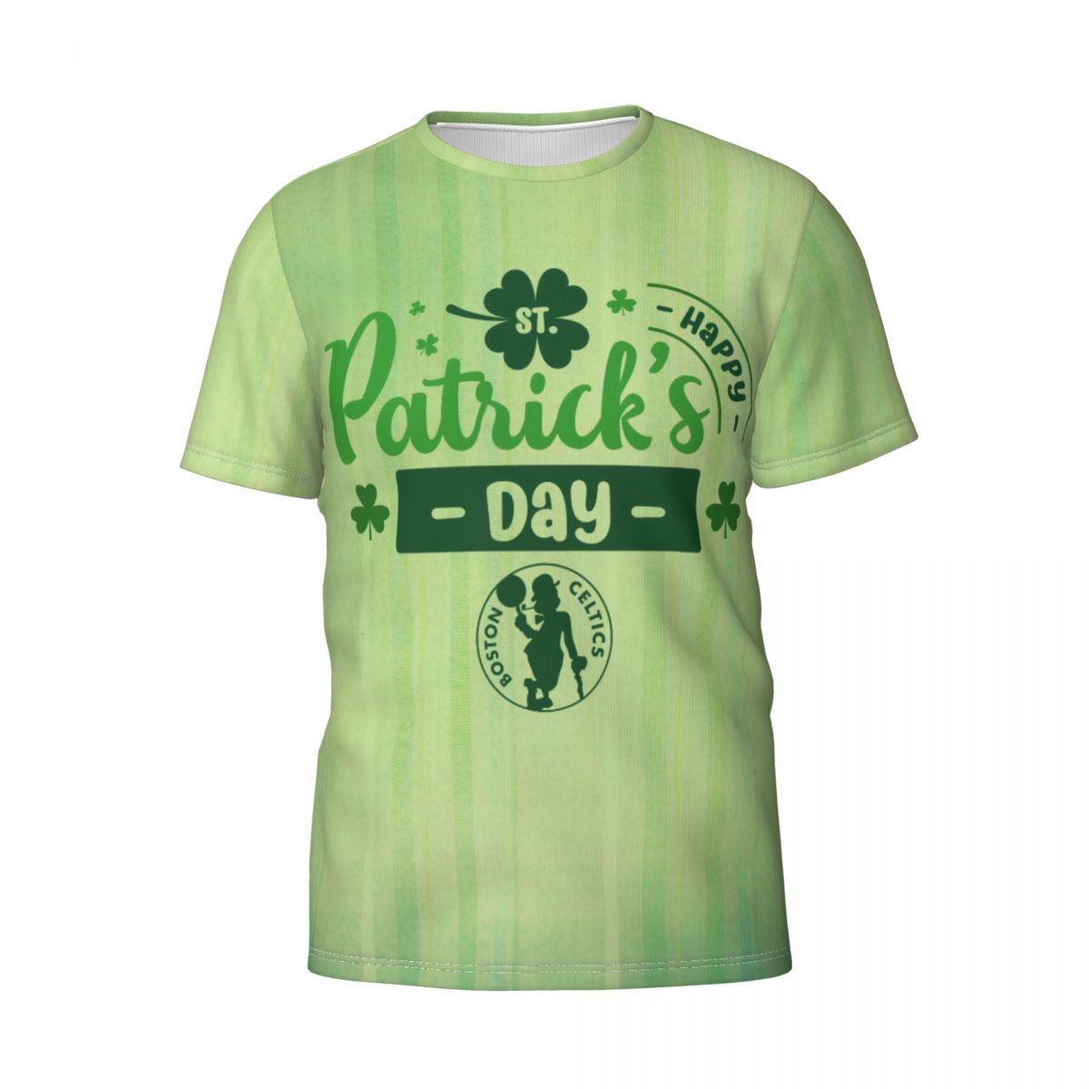 Boston Celtics Happy Patrick's Day Quote Men's T-Shirt