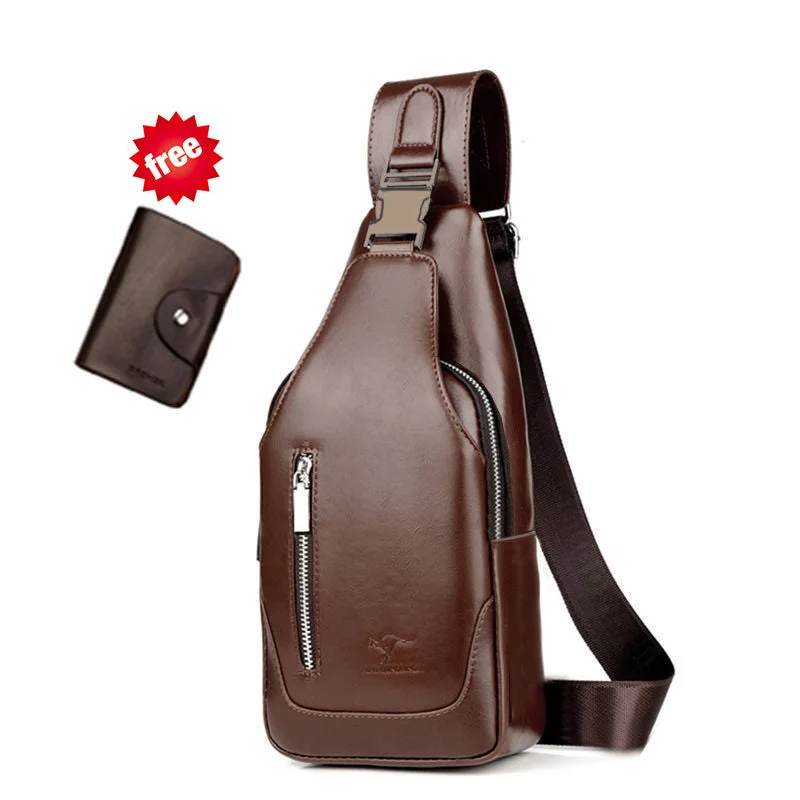 New Casual Large-Capacity Men's Outdoor Chest Bag