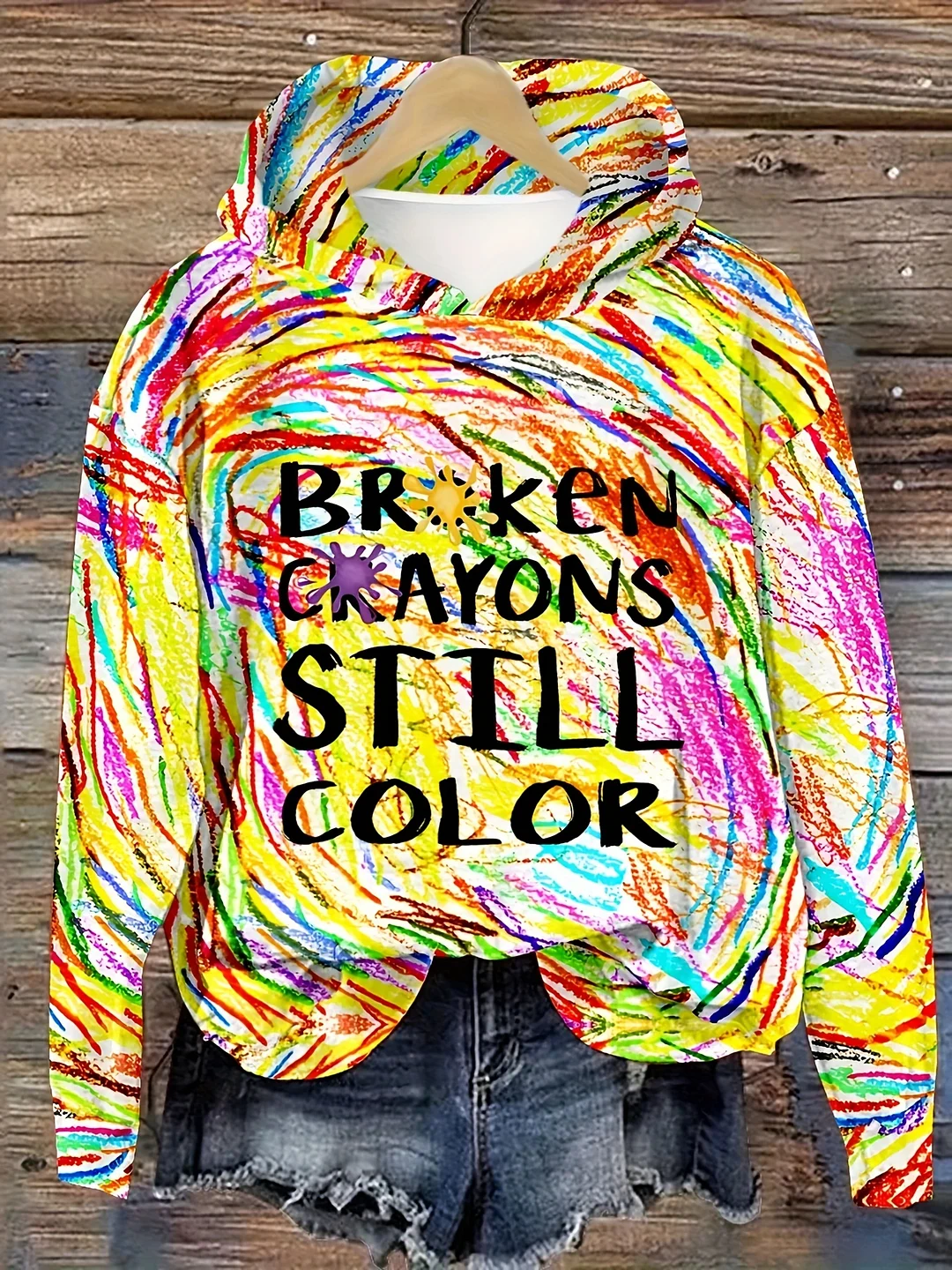 Letter Print Hoodie, Casual Long Sleeve Hoodies Sweatshirt, Women's Clothing | IFYHOME