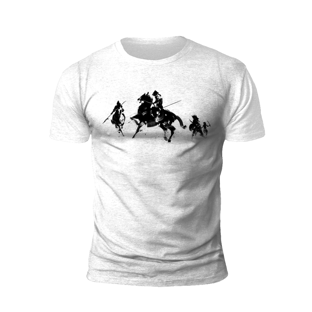 Charge of the Samurai: Warrior Silhouette T-Shirt