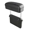 Car Armrest Box Elbow Support Adjustable Height Center Console Storage Organizer
