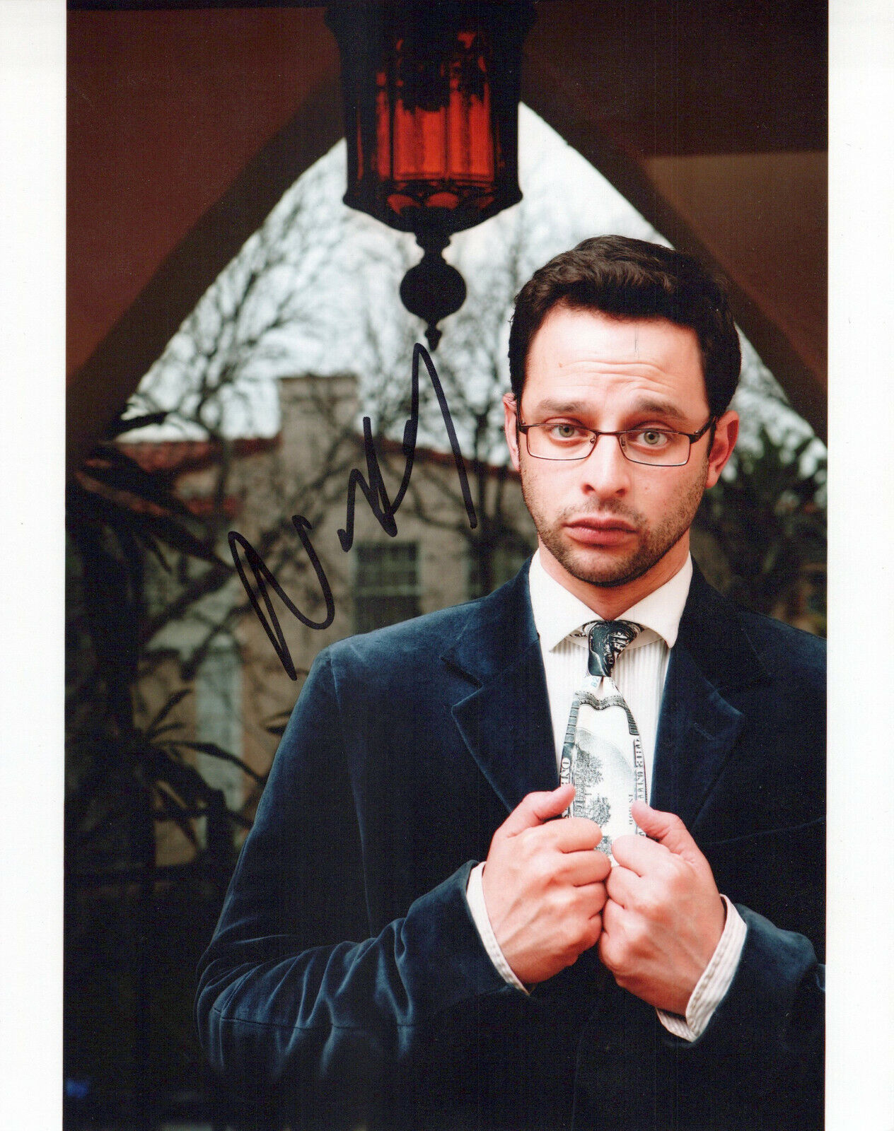 Nick Kroll head shot autographed Photo Poster painting signed 8x10 #1