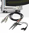 2pcs P6100 100MHz 1X 10X Scope Clip Test Probes BNC Oscilloscope Probe Kit