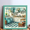 (Multi-Style) Kitchen Restaurant-11CT Stamped Cross Stitch 50*50cm/19.69*19.69in tapestrymarket