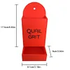 [US Local Warehouse] Chicken Oyster Shell Feeder and Grit Feeder Hanging Poultry Feeder (Red C)