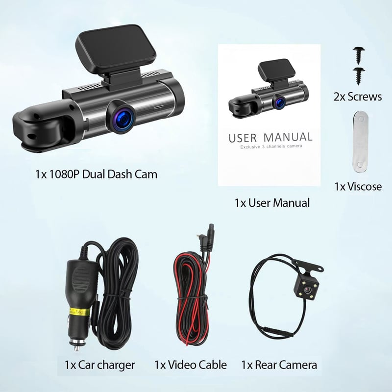 Front and Rear Dashcam
