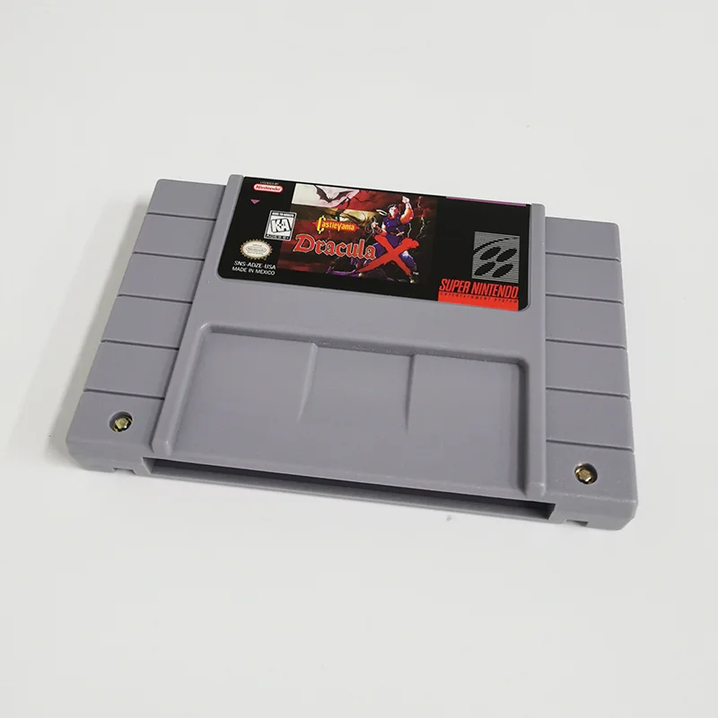 Castlevania: Dracula X SNES For Super Nintendo Entertainment System - 16 Bit US Version Game Cartridge
