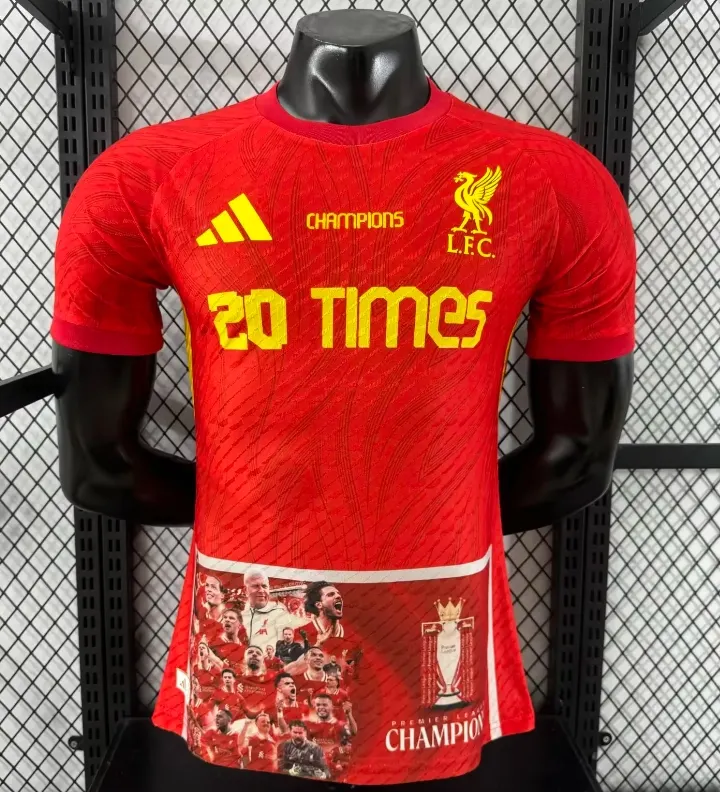 Liverpool FC Champions Edition 2024-25 Football Shirt - Player Edition