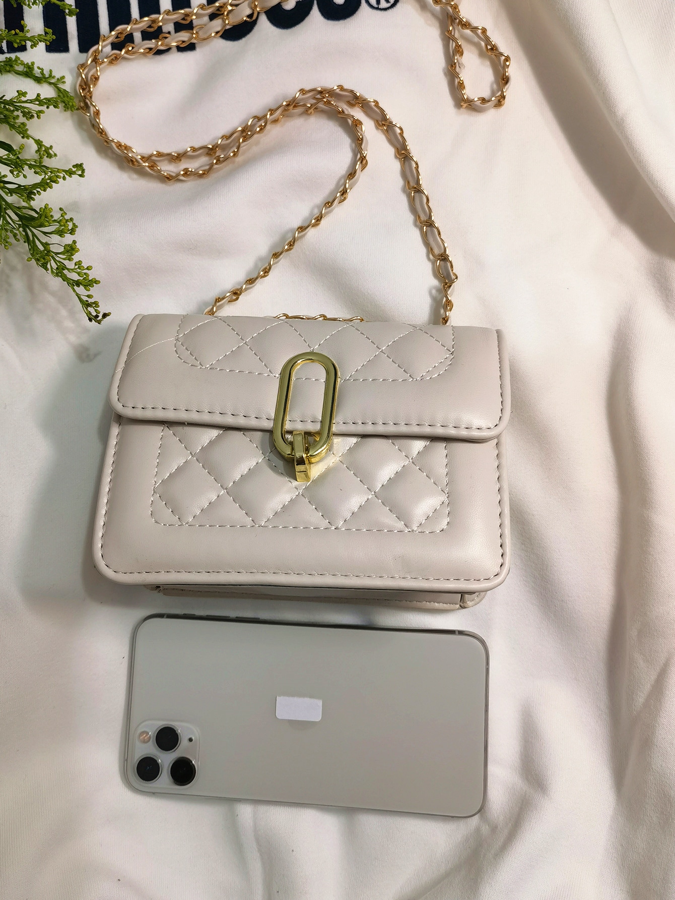 Mini Quilted Flap Chain Shoulder Bag