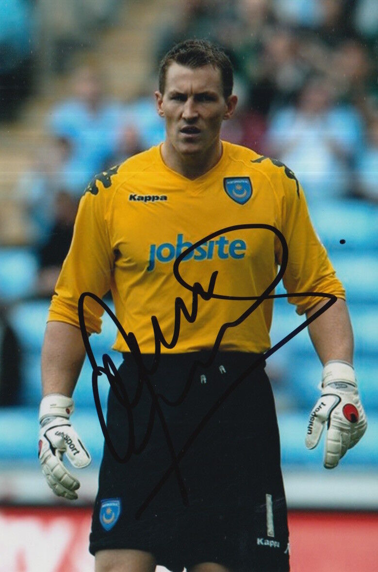 PORTSMOUTH HAND SIGNED JAMIE ASHDOWN 6X4 Photo Poster painting 1.