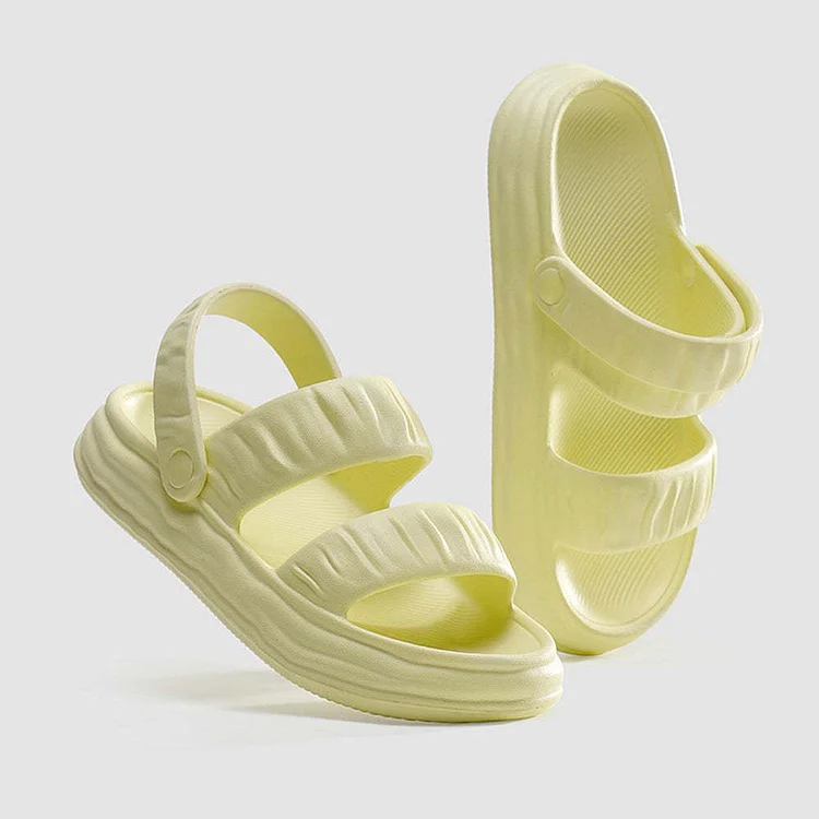 2 in 1 Women Casual EVA Slipper Sandals for Indoor Outdoor  Stunahome.com