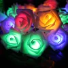 Guirlande lumineuse LED roses