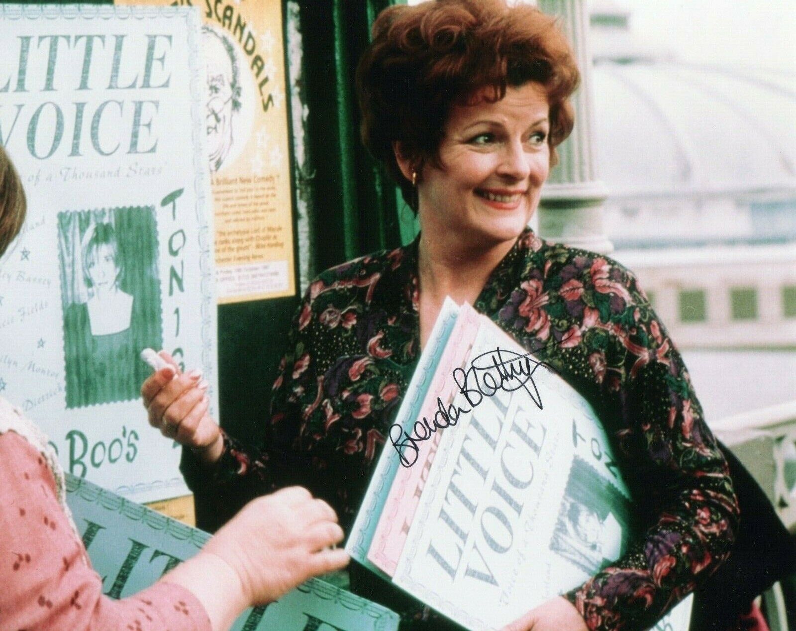 BRENDA BLETHYN AUTOGRAPH, VERA, LITTLE VOICE