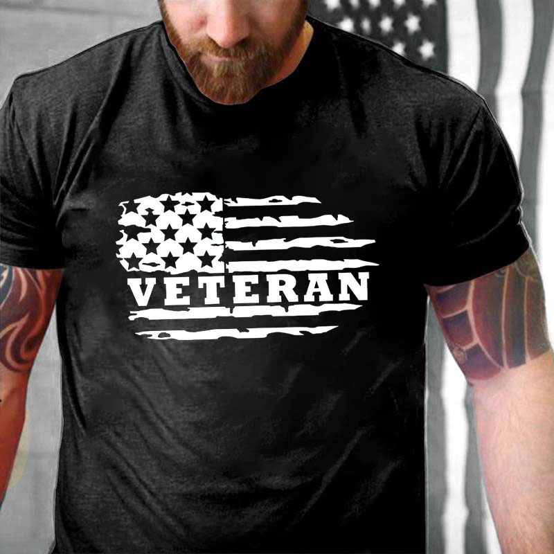 American Flag Vietnam Veteran T-shirt ctolen