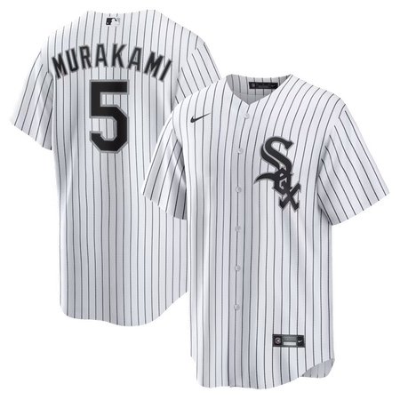 Youth Chicago White Sox #5 Munetaka Murakami Nike White Home Replica Jersey