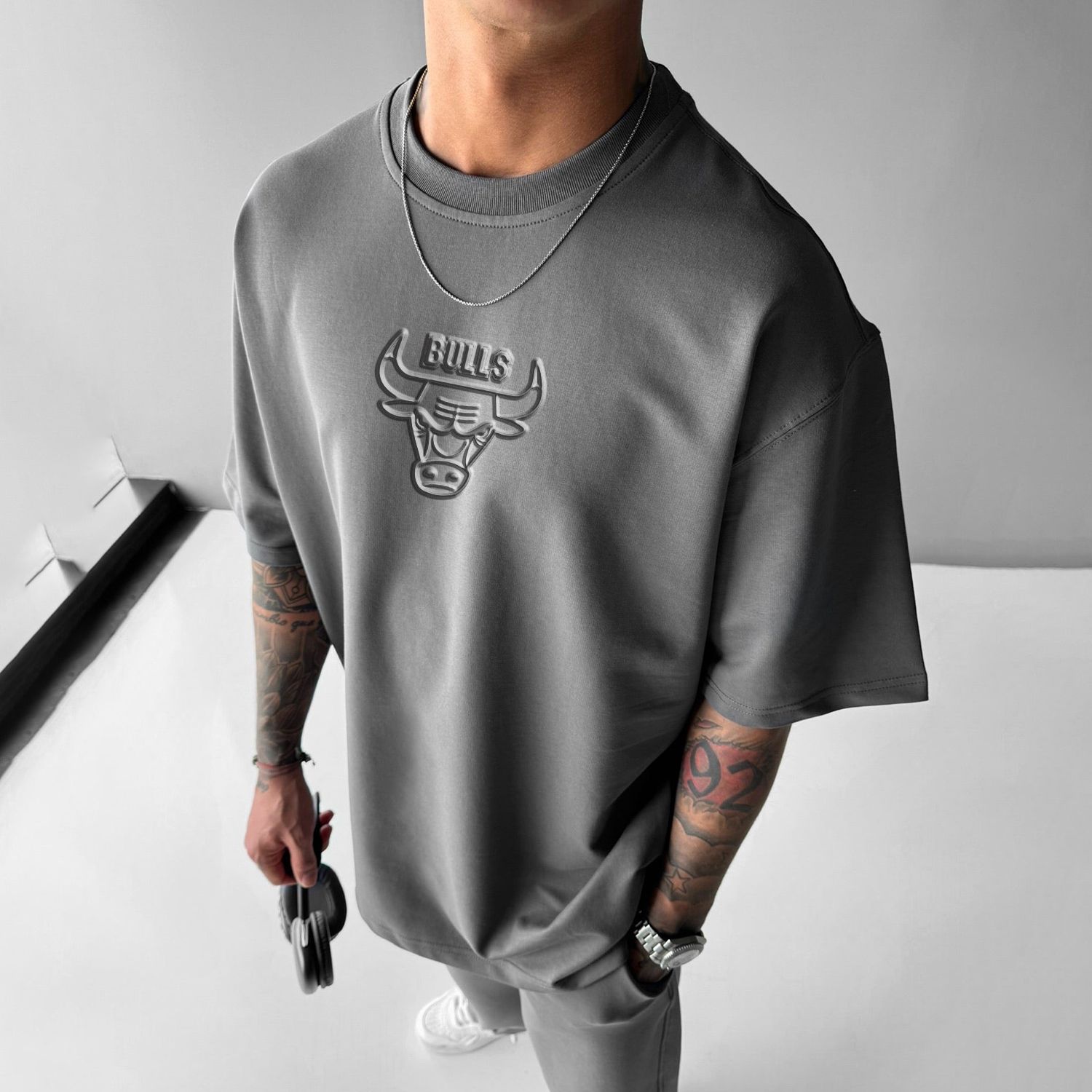 Casual Basketball Letter Print T-shirt