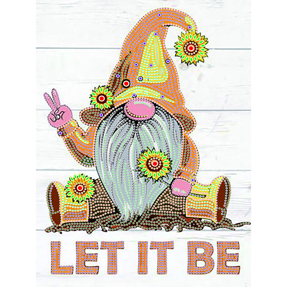 

Gnome - Special Shaped Diamond Painting - 30*40CM, 501 Original