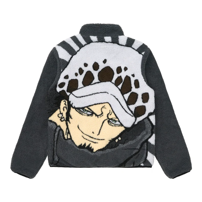 LAW REVERSIBLE SHERPA FLEECE JACKET