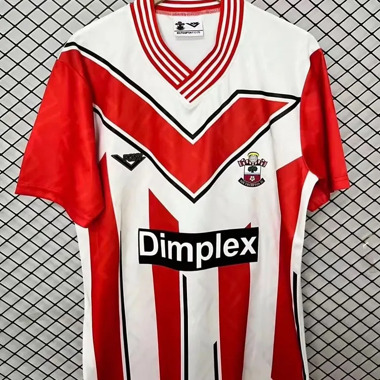 【S-4XL】Southampton 93/95 Retro Home Jersey