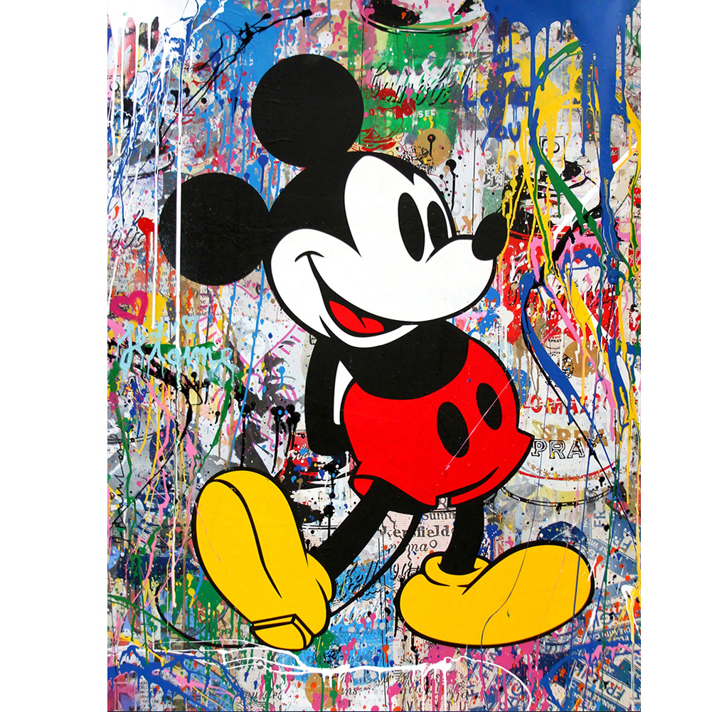 

Cartoon Mouse - Round Drill Diamond Painting - 30*40CM, 501 Original