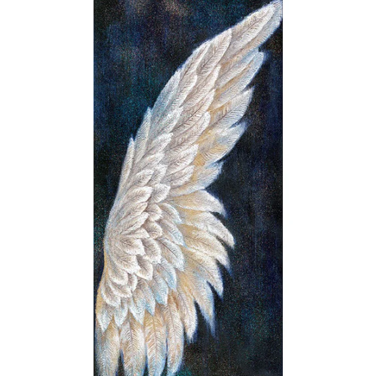 Angel Wings 80*40CM (Canvas) Full Round Drill Diamond Painting gbfke