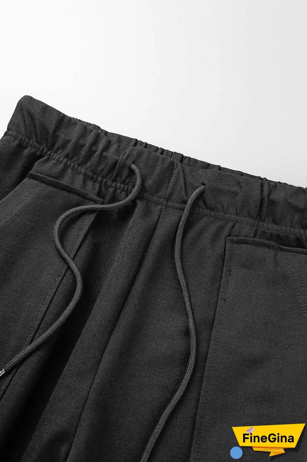 Grey Casual Solid Basic O Neck Long Sleeve Two Pieces